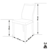 Chaise Justine - Rotin/Bois