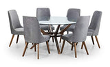 Julian Bowen Grande Table à Manger Chelsea, Noyer, 140 cm