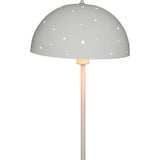 Atmosphera - Lampadaire enfant "Champignon" - métal et cuivre - blanc - H150 cm