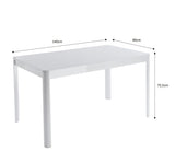 BAÏTA Table Blanche Davia