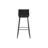 Miliboo Tabourets de Bar Design Noir 76 cm (Lot de 2) ONA