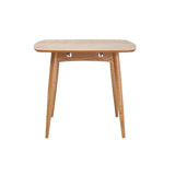 Miliboo Table à Manger Extensible frêne Naturel L130-160 cm NORDECO