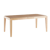 Miliboo Table Extensible rallonges intégrées rectangulaire en Bois Clair L150-180 cm Bolly