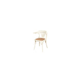 Biscottini Chaise Salle a Manger Bois 77x42x45 cm - Chaise rotin Salle à Manger et Chaise de Cuisine - Chaise bistrot Bois - Chaise Bois bistrot