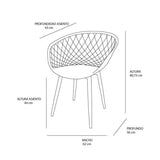 HOME DESIGN Ventemeublesonline Fauteuil Wanda