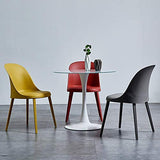 WHOJA Chaises de Cuisine Chaise de maison Convient pour une utilisation intérieure et extérieure Chaise en plastique Pour le salon de bureau Utilisez une chaise de patio ou un siège pour contract Chai