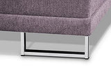 Canapé d'angle Droit/Gauche en lit convertible avec coffre 4 places - Pieds en Métal, en tissu, appuie-tête et dossier réglable - salon & séjour - 272x232x108cm - CORLEONE (Canapé d'angle Droit, Vert)
