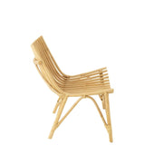 Fauteuil Design en Rotin Margery 84cm Naturel