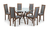 Julian Bowen Grande Table à Manger Chelsea, Noyer, 140 cm