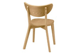 Chaises scandinaves Finition chêne (Lot de 2) Leena