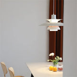 WQCSH Suspension Moderne, Blanc, 3 Niveaux, Luminaire Décoratif