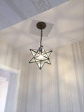 MM étoiles Cristal Diamants Lustre Plafonnier Lumières Loft pour couloir Allée Barre de porte Chambre à coucher Restaurant Salon