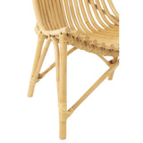 Fauteuil Design en Rotin Margery 84cm Naturel