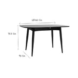 Miliboo Table à Manger Extensible frêne Naturel L130-160 cm NORDECO