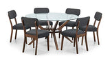 Julian Bowen Grande Table à Manger Chelsea, Noyer, 140 cm