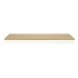 MOB-IN Bureau Mural Bois et Blanc 120 cm Hang