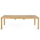 Miliboo Table à Manger Extensible rallonges intégrées en Bois Clair chêne rectangulaire L125-238 cm AGALI