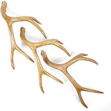 LFONDIGE Lustre en Bois de cerf à 6 lumières, Petit Lustre Rustique en résine, Suspension Vintage en Bois de cerf pour Chambre, bébé ou Balcon (Lustre en Bois de cerf Marron à 6 lumières