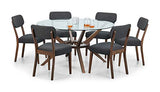 Julian Bowen Grande Table à Manger Chelsea, Noyer, 140 cm