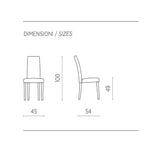 LIBEROSHOPPING.eu - LA TUA CASA IN UN CLIK Chaise de Salle à Manger de Salon en Simili Cuir rembourré avec Pieds Peints Denver Set DE 2 PIÈCES (Beige Pied Noyer)