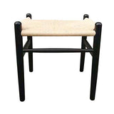 NMDCDH Tabourets de Pied Ottoman Tabouret de canapé Repose-Pieds Marchepied Petit Repose-Pieds Repose-Pieds rembourrés Tabouret de Table Basse Salon en rotin en Bois Massif, 12 Couleurs (