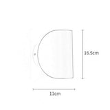 LED Applique murale de moderne, Horizontal 330 ° à gauche à droite 90 ° vers le haut et vers le bas Rabattre Montage mural Lumière for l'intérieur Chambre Couloir nuit Luminaires d'éclairage (Blanc Ch