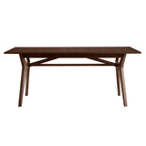 Miliboo Table à Manger Extensible placage Noyer L180-220 cm Foster
