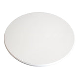 Table laque ronde avec allonge - diamtre 120 cm