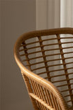 SKLUM Chaise de Salle à Manger en rotin synthétique Zole Noir