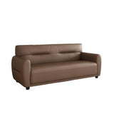 KIBONCY Canapé de Bureau en Cuir Cat Scratch, canapé Moderne 3 Places avec Mousse Haute densité, et Salon, Coussins(D,70x71x78cm)