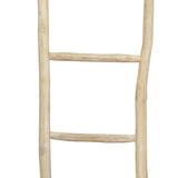 vidaXL Teck Porte-Serviette avec 5 Barreaux Echelle Support Salle de Bain