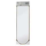 AltoBuy Miroir Doré Ovale 30x100 cm