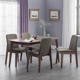Julian Bowen Lot de 2 chaises de salle à manger Kensington, noyer