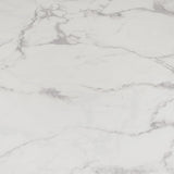 Milton & Oldbrook Table Basse Ø 80 cm Prague Aspect Marbre Blanc