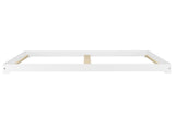 Erst-Holz Lit futon en Bois très Bas, Base idéale pour combiner avec futon, Surface 160x200 cm V-60.47-16, Accessoires:sommier à Lattes et Matelas INCL.