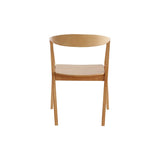 Miliboo Chaises scandinaves en Bois Clair Massif (Lot de 2) Bahia