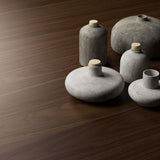 Mobili fiver, cuisine, extensible jusqu'à 220 cm de table, Jacopo lambris, Canaletto Walnut (Noyer), 140 x 90 x 77 cm