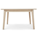 Furnhouse Ibbe Design - Table basse carrée naturelle - 90 x 90 cm - En bois massif de chêne - Design scandinave - Pour salon