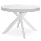 Menzzo Myriade Table, Bois, Blanc, L260 x P110 x H75 cm
