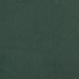 vidaXL Tête de Lit avec Oreilles Meuble de Chambre à Coucher Accessoire de Lit Double Tête de Cadre de Lit Vert Foncé 203x16x118/128 cm Velours