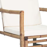 vidaXL Mobilier de Jardin 12 pcs Bambou Salle à Manger Extérieur Salon Jardin