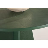 Paris Prix Table à Manger Ronde Bootcut 110cm Vert