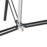 Lampadaire E27 Max 40W en Métal Noir sur Trépied Intérieur Abat-Jour Cuivré Thames