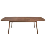 Ángel Cerdá - Table de Salle à Manger Extensible en Bois de Noyer - Table de Salle à Manger rectangulaire Moderne - Table de Salon Polyvalente et Fonctionnelle - 180/260 x 100 x 76 cm