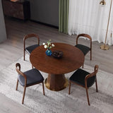 Table à Manger Table Ronde Nordique en Bois Massif, Table à Manger for la Maison, Petit Appartement, Table de négociation, Restaurant, Balcon, Table Basse Tables de Cuisine et de Salle à Manger (Size