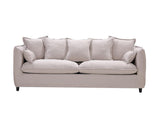 Vente-unique - Canapé 3 Places en Tissu Ramses - Beige