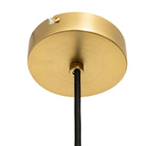 Atmosphera - Suspension rosie métal doré d38cm