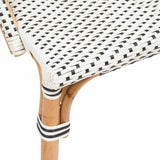 Paris Prix Atmosphera Créateur d'intérieur - Chaise Bistrot en Rotin Trecia 84cm Blanc