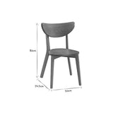 Chaises scandinaves Finition chêne (Lot de 2) Leena