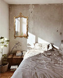 Miroir Vintage 120 x 75 cm | Miroir Mural Salle de Bain et Chambre à Coucher | Miroir Baroque